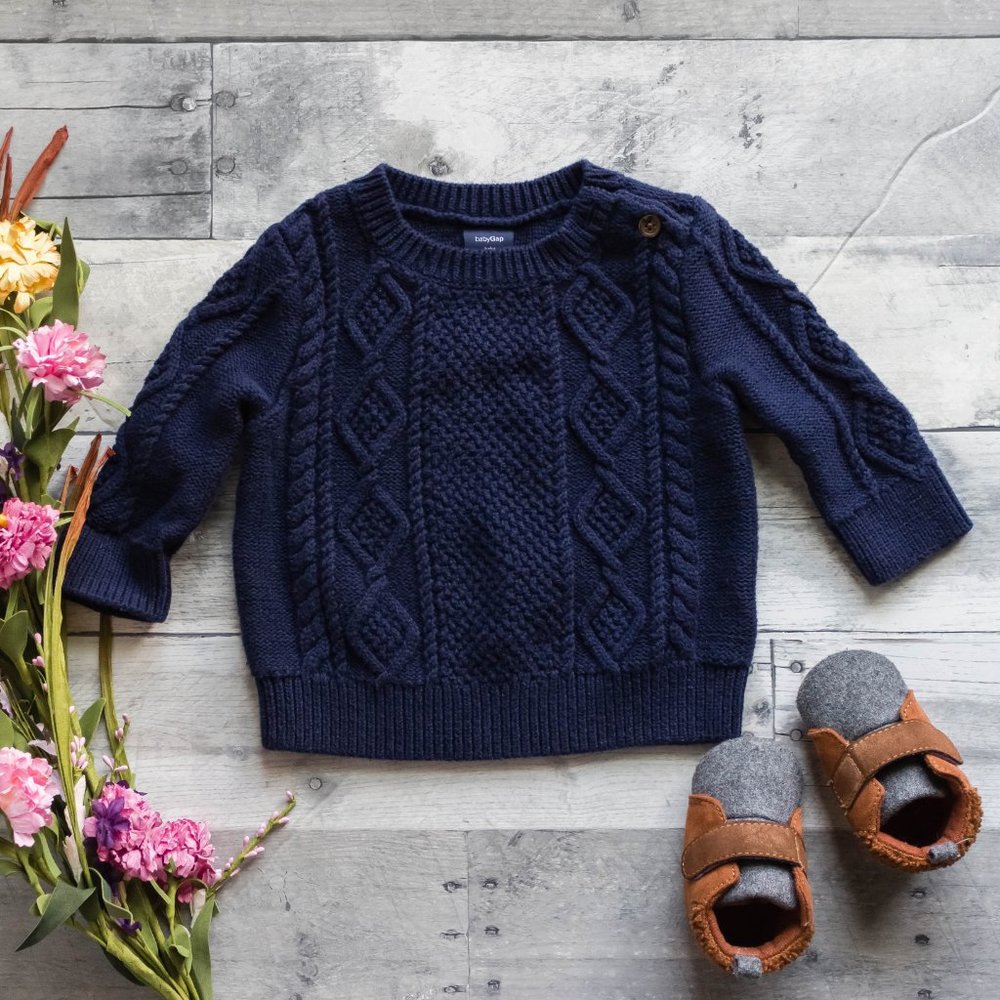 Baby Gap Cable Knit Sweater